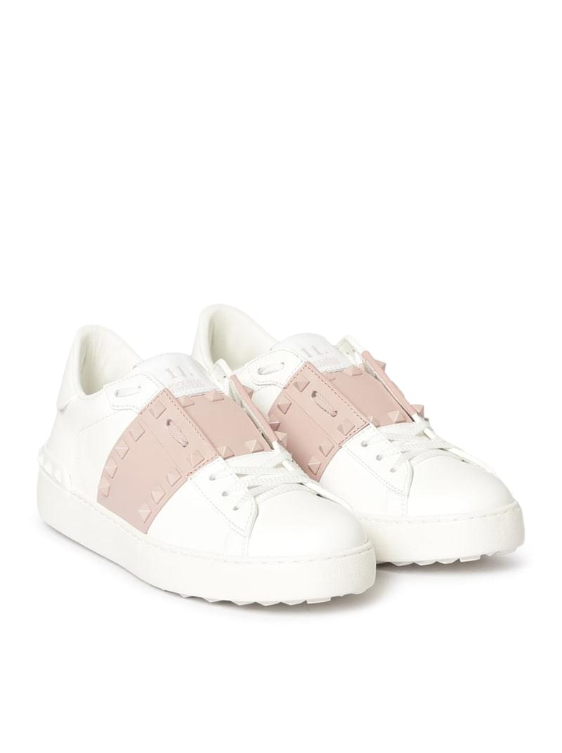 Valentino Garavani Women Sneaker Rockstud Untitled In Vitello Con Studs VALENTINO GARAVANI