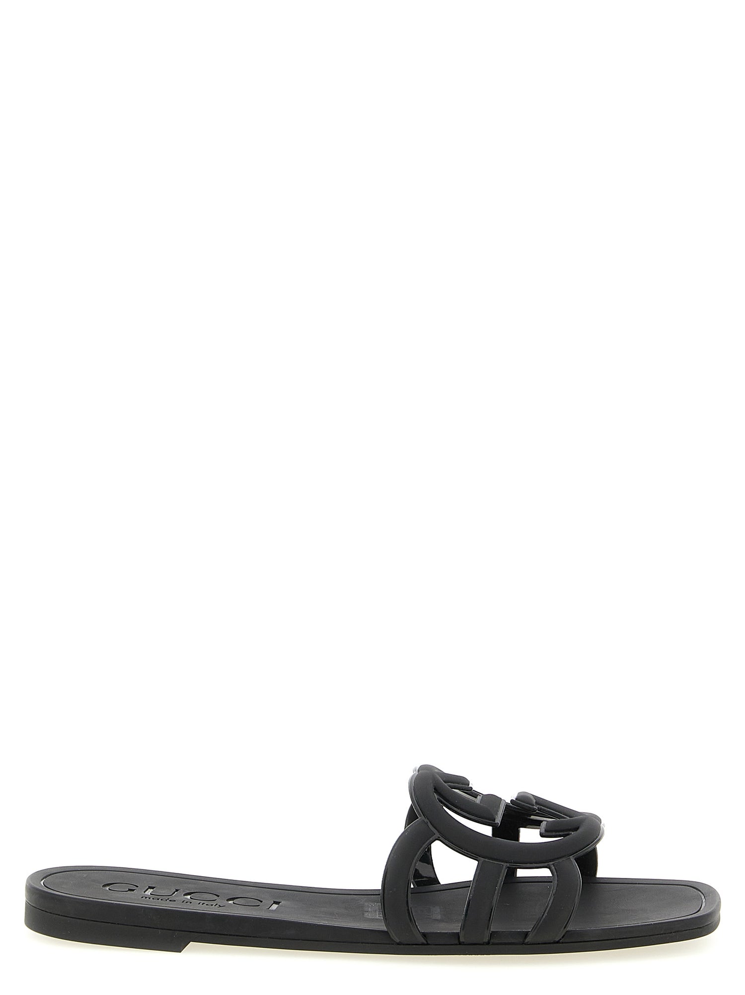 Gucci Women 'Incrocio Gg' Sandals - 'Gucci Lido' Line GUCCI