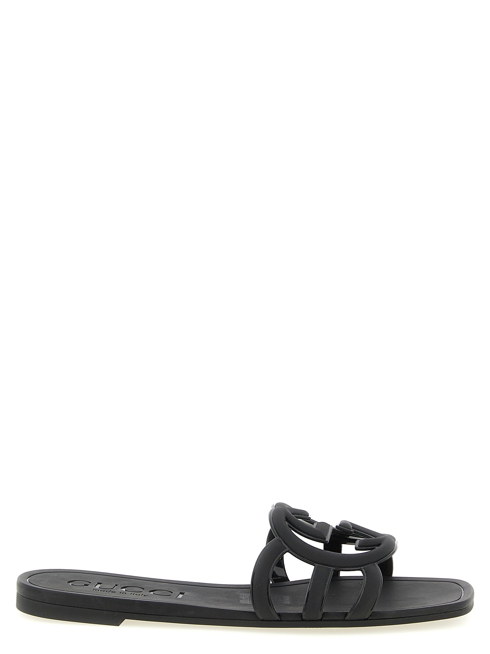 Gucci Women 'Incrocio Gg' Sandals - 'Gucci Lido' Line GUCCI
