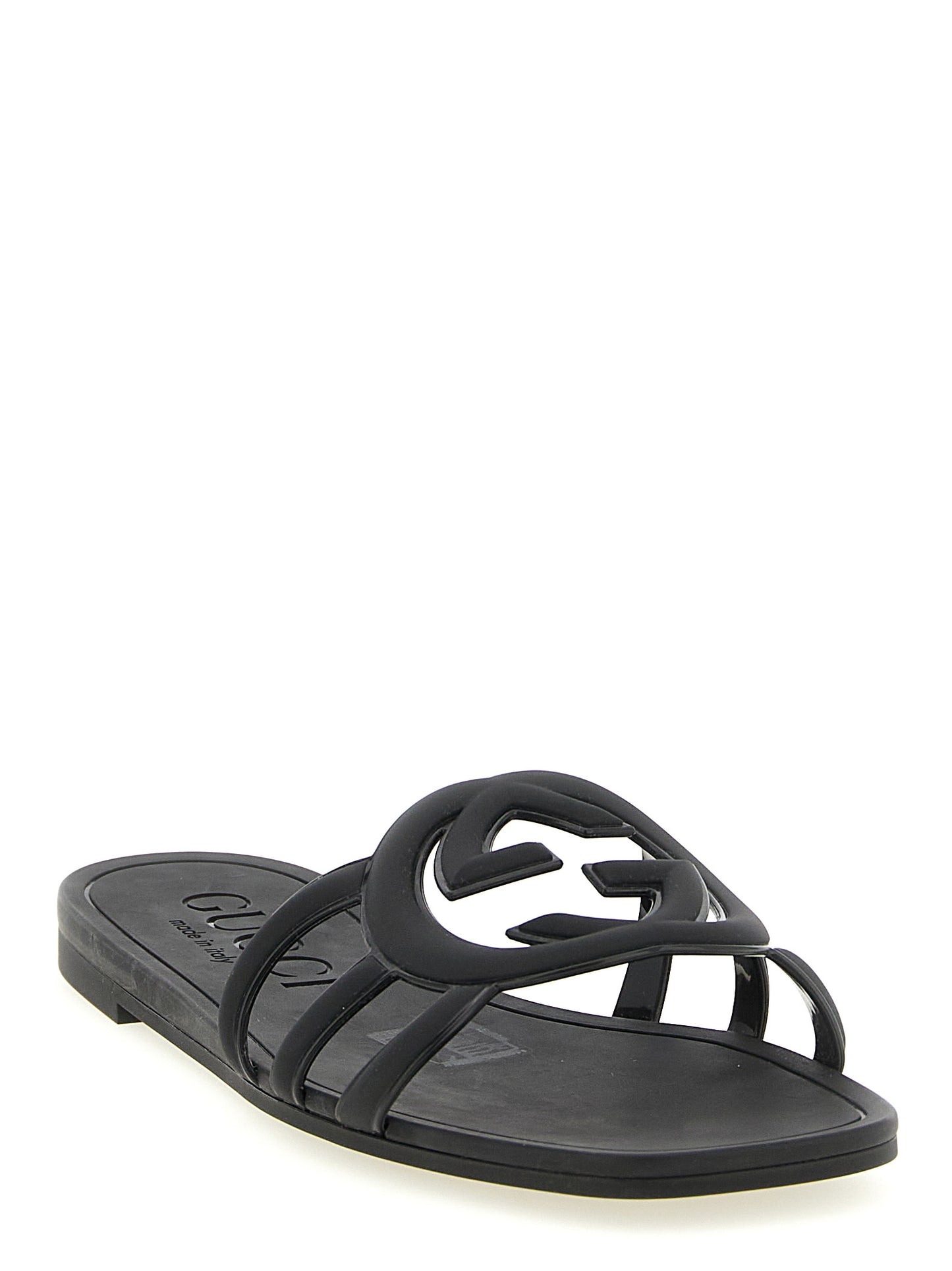 Gucci Women 'Incrocio Gg' Sandals - 'Gucci Lido' Line GUCCI