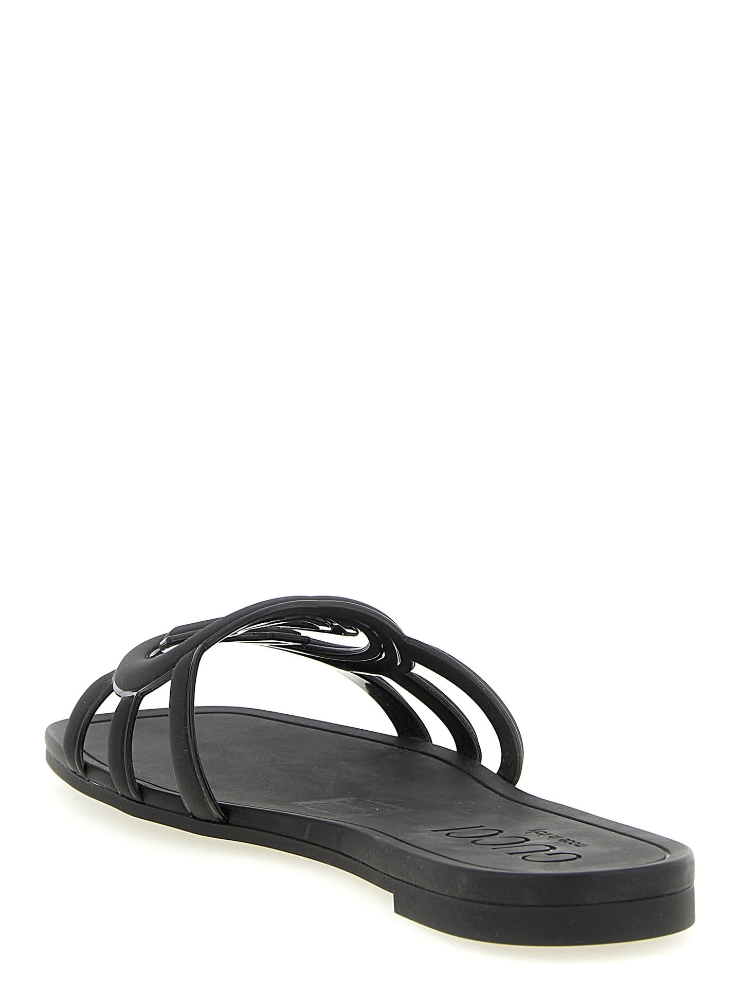 Gucci Women 'Incrocio Gg' Sandals - 'Gucci Lido' Line GUCCI
