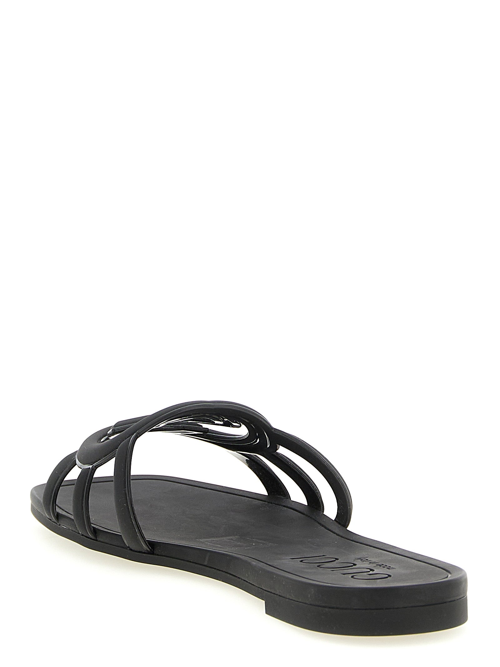 Gucci Women 'Incrocio Gg' Sandals - 'Gucci Lido' Line GUCCI