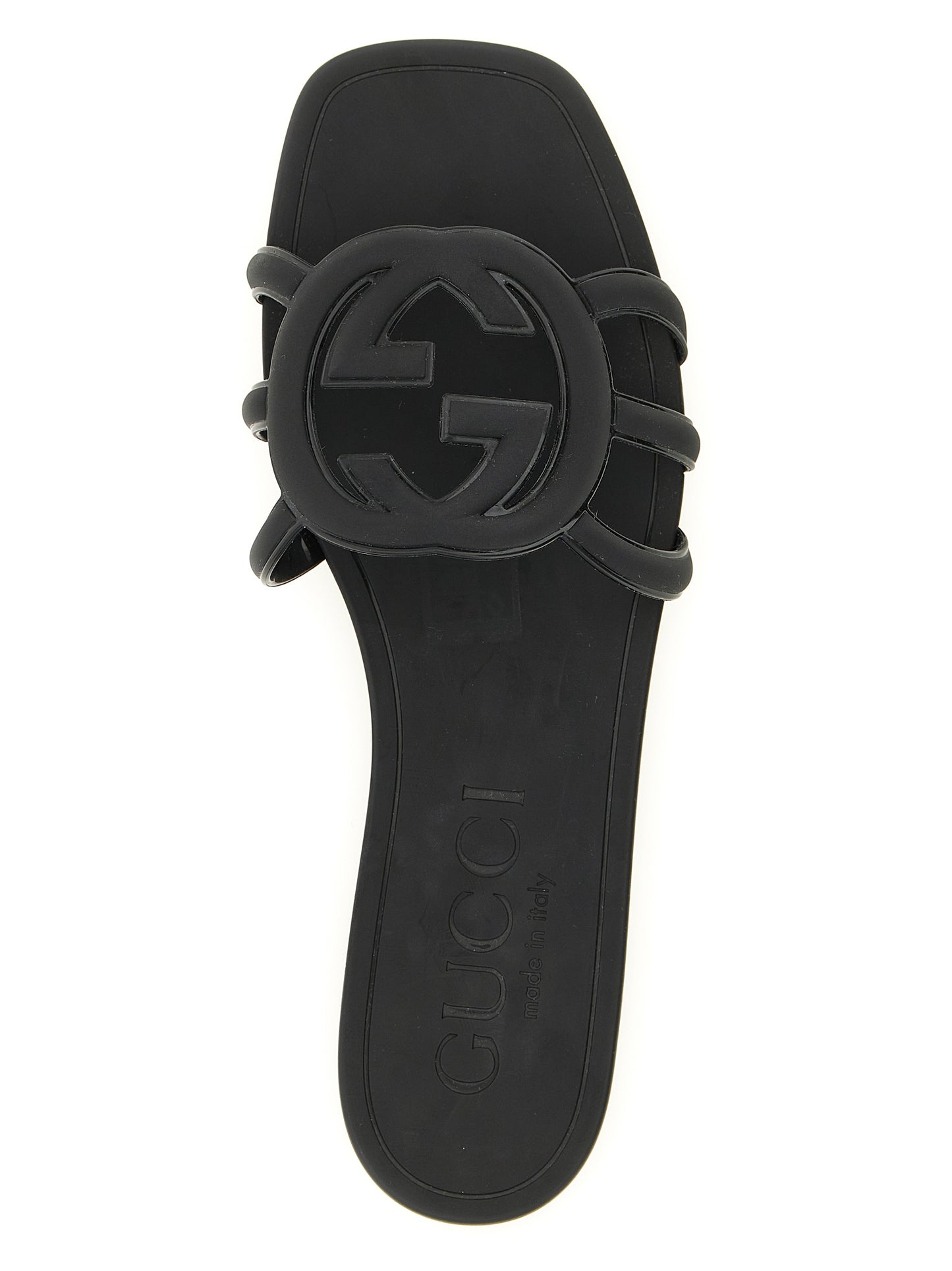 Gucci Women 'Incrocio Gg' Sandals - 'Gucci Lido' Line GUCCI