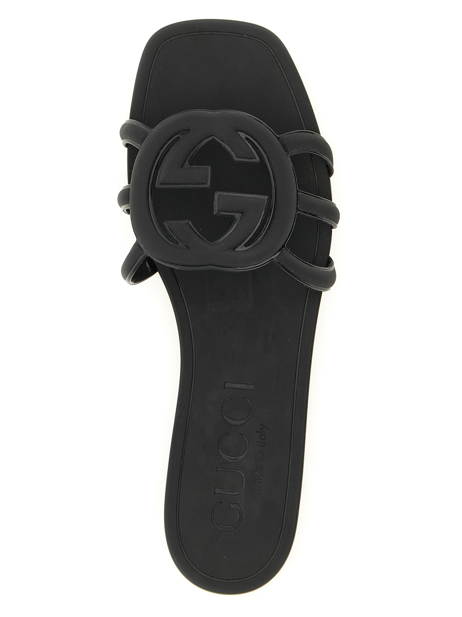 Gucci Women 'Incrocio Gg' Sandals - 'Gucci Lido' Line GUCCI