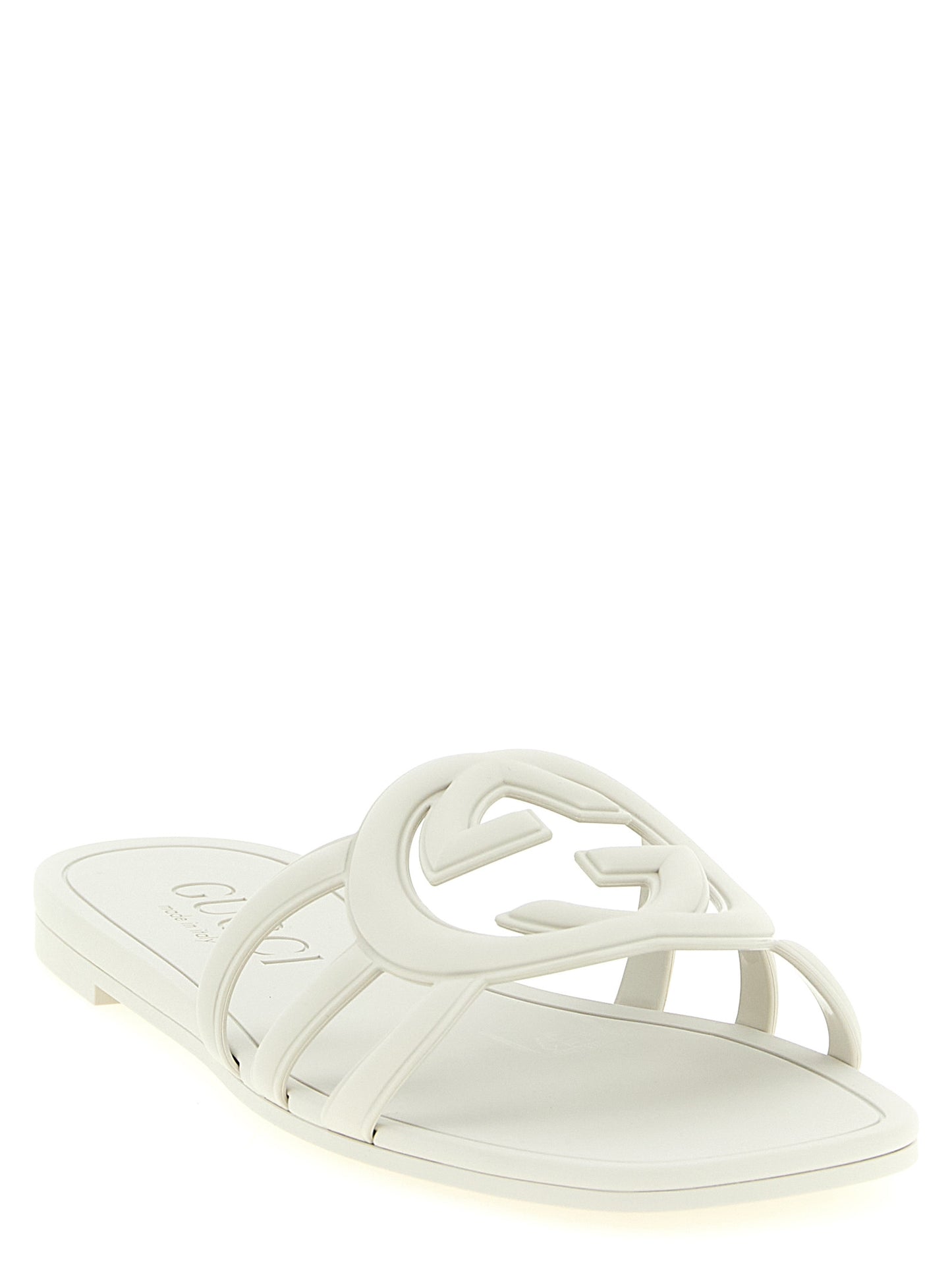 Gucci Women 'Incrocio Gg' Sandals - 'Gucci Lido' Line GUCCI