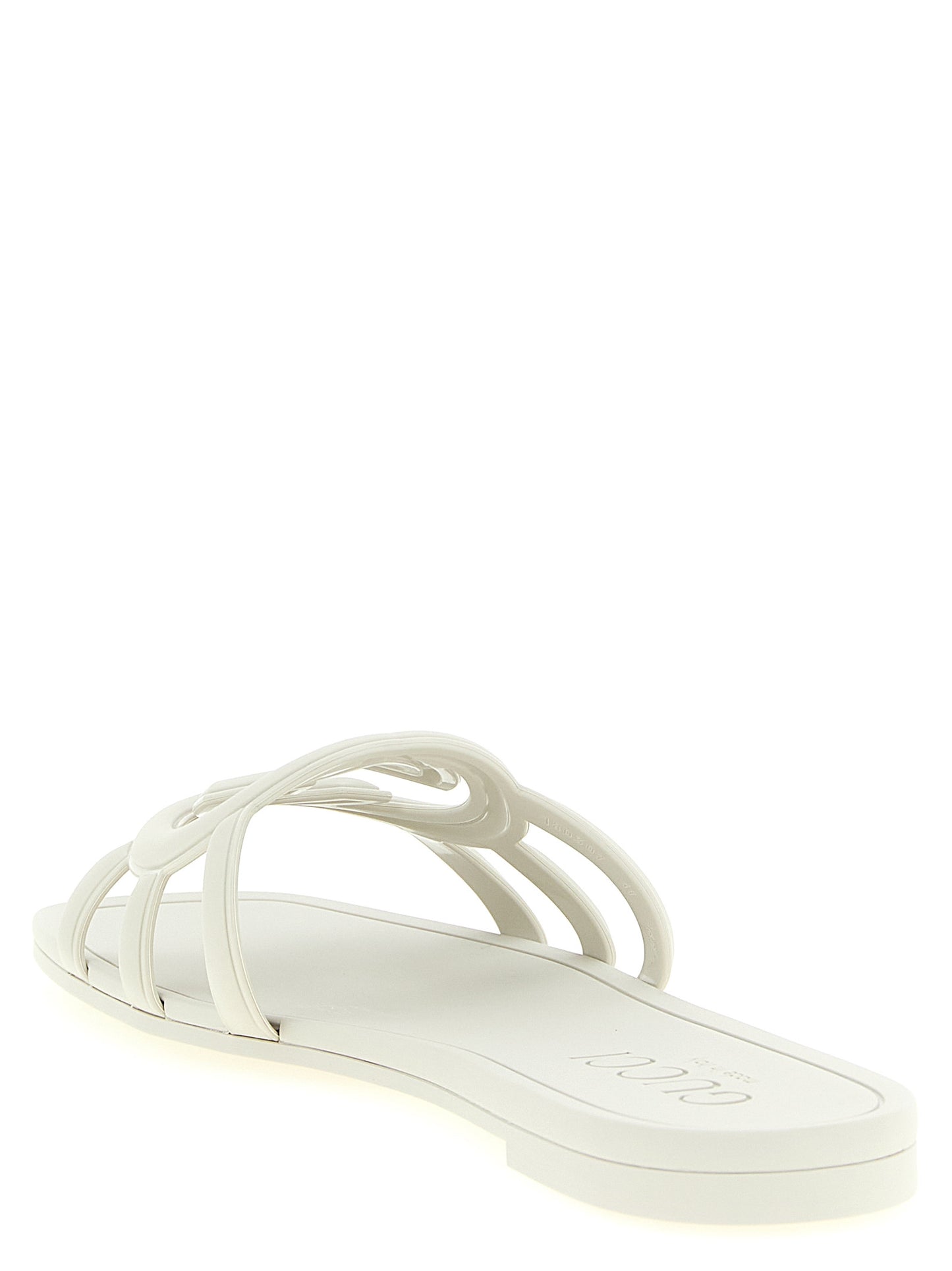 Gucci Women 'Incrocio Gg' Sandals - 'Gucci Lido' Line GUCCI