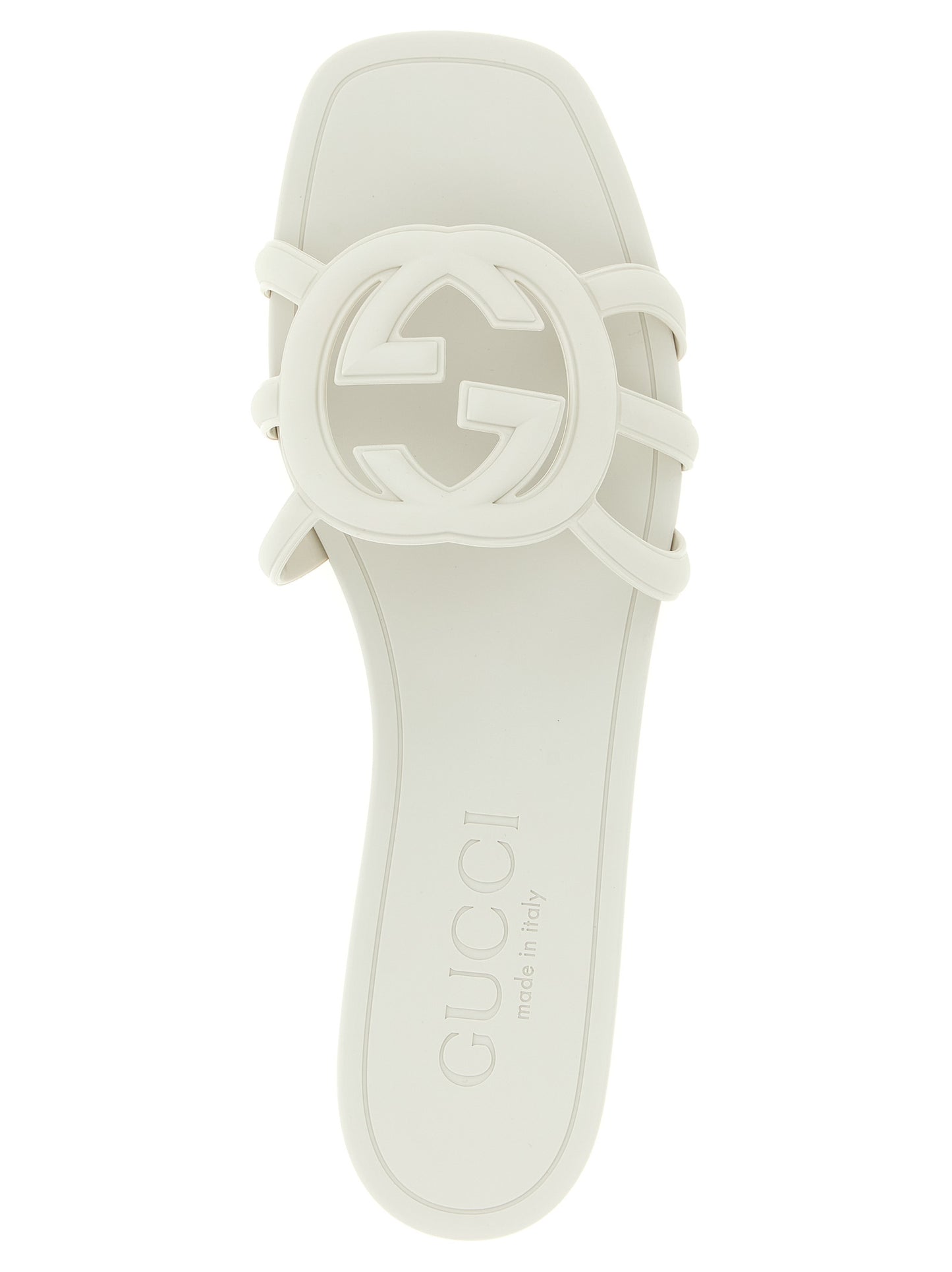 Gucci Women 'Incrocio Gg' Sandals - 'Gucci Lido' Line GUCCI