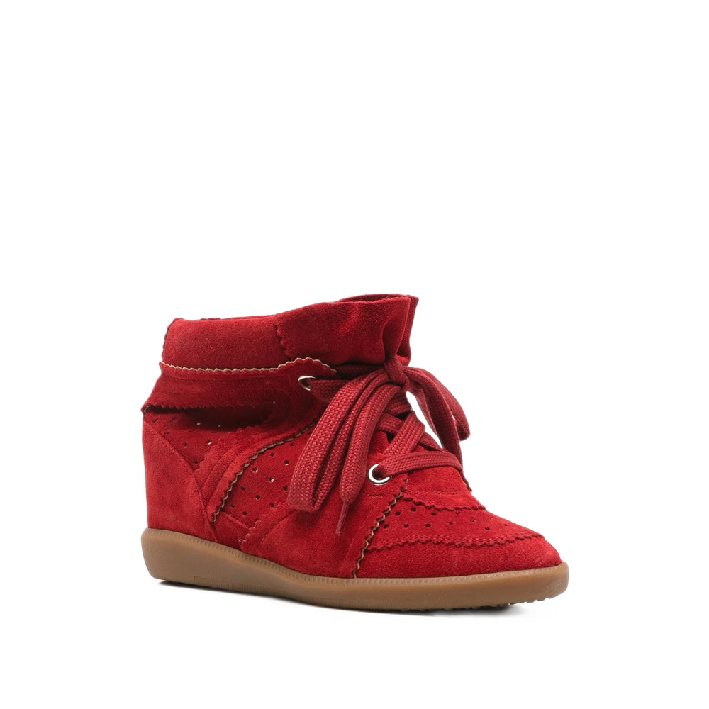 Isabel Marant Red Trainers Women ISABEL MARANT