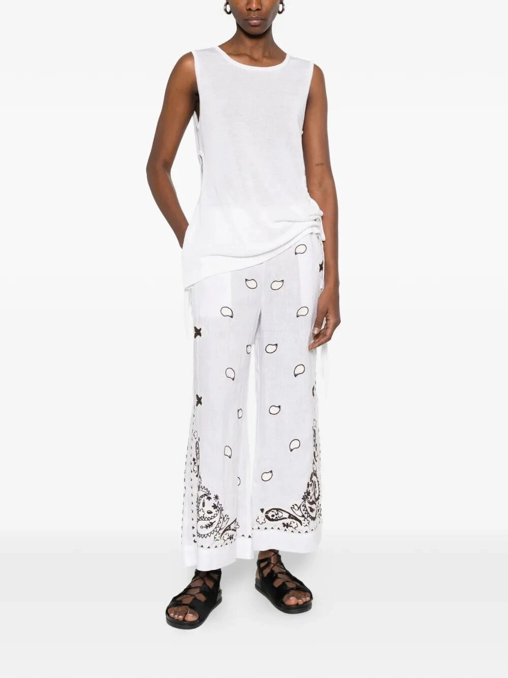 P.A.R.O.S.H. Women Pants With Embroidery P.a.r.o.s.h.