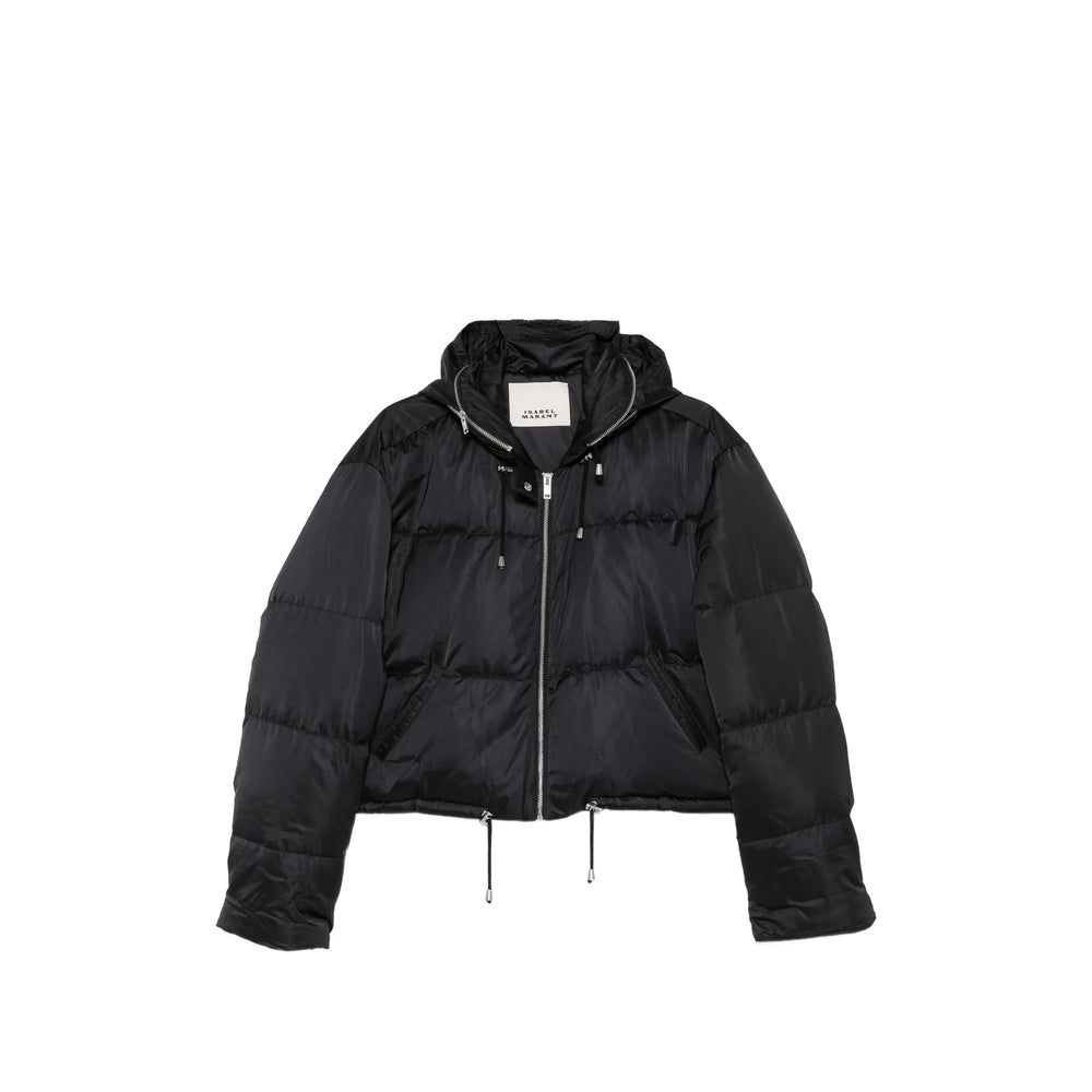 Isabel Marant Black Jackets - Puffer Jackets Women ISABEL MARANT