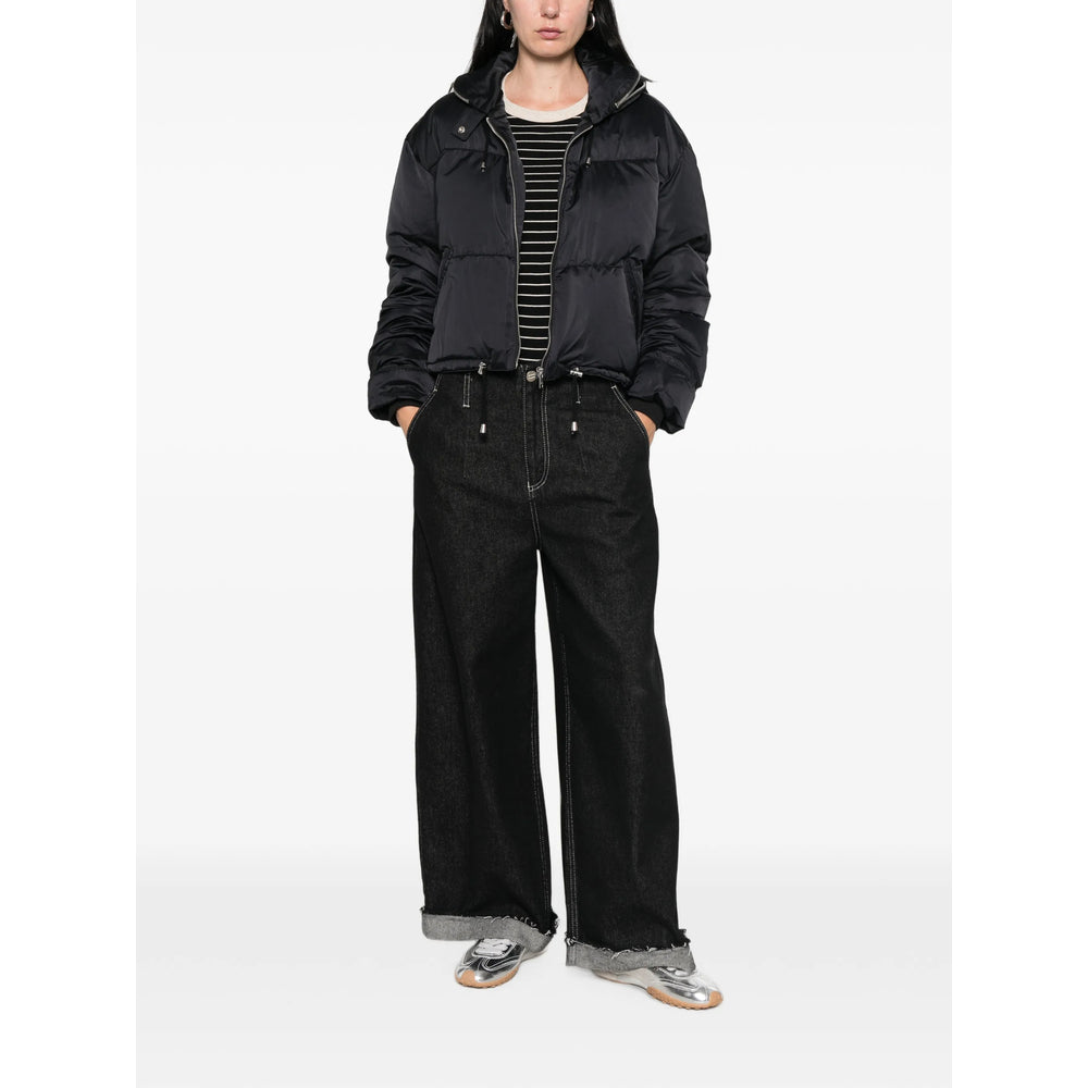 Isabel Marant Black Jackets - Puffer Jackets Women ISABEL MARANT