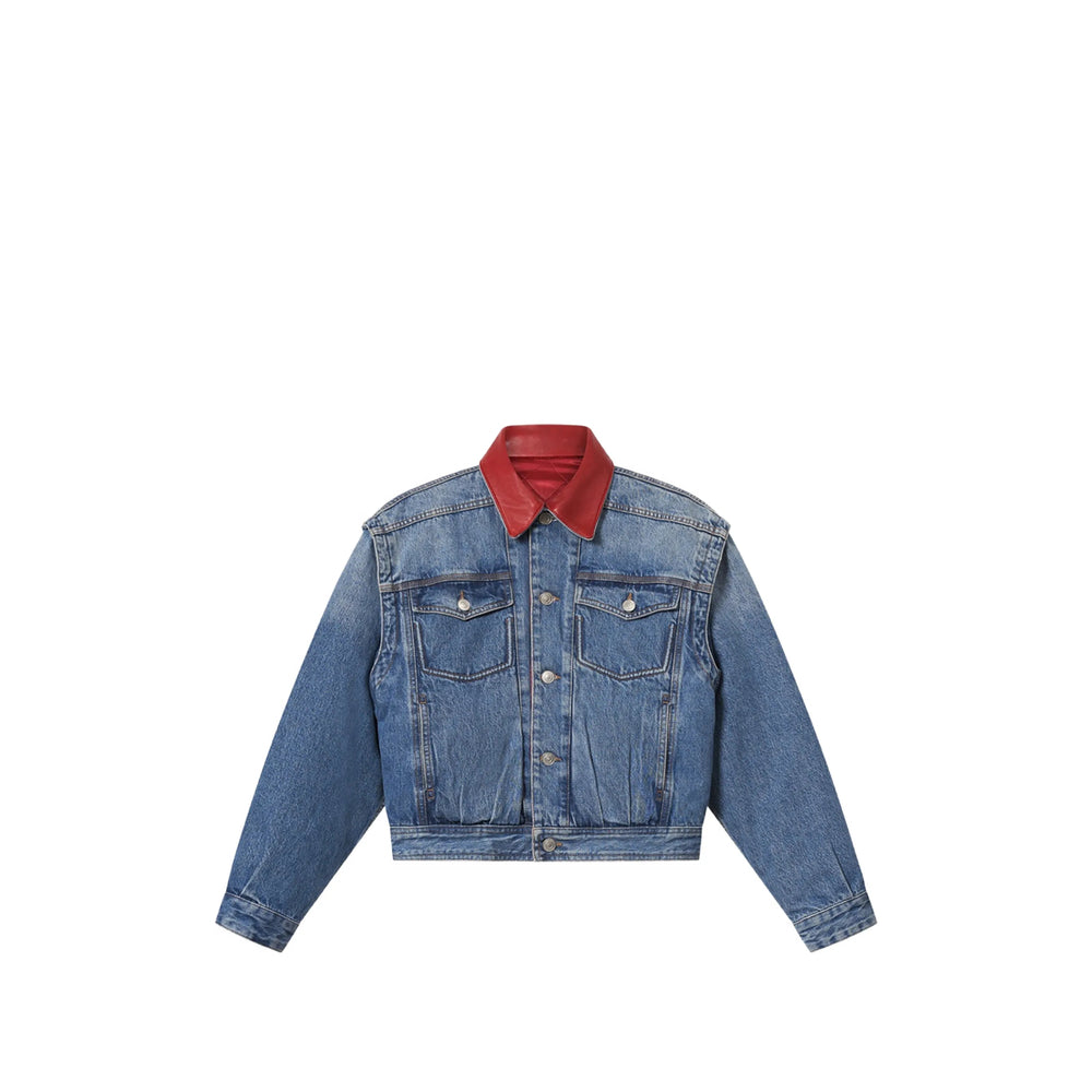 Isabel Marant Blue Jackets - Denim Jackets Women ISABEL MARANT