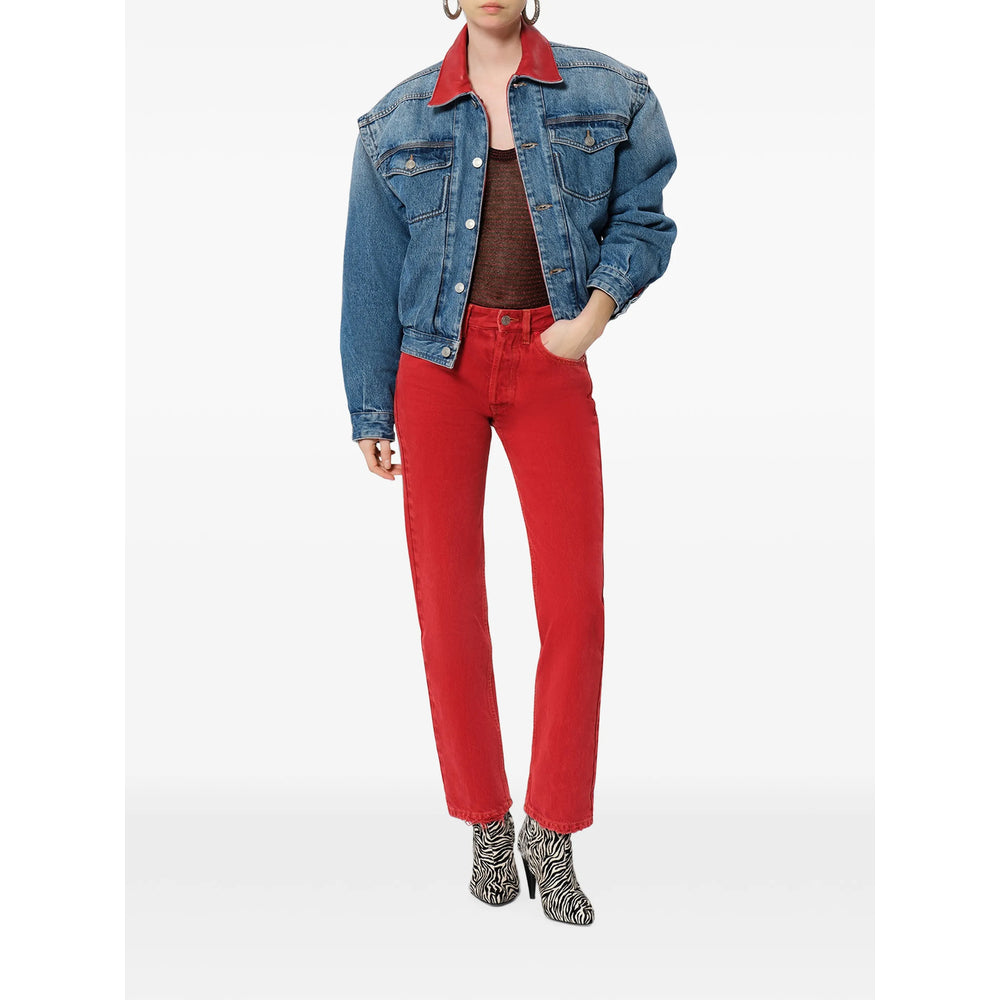 Isabel Marant Blue Jackets - Denim Jackets Women ISABEL MARANT