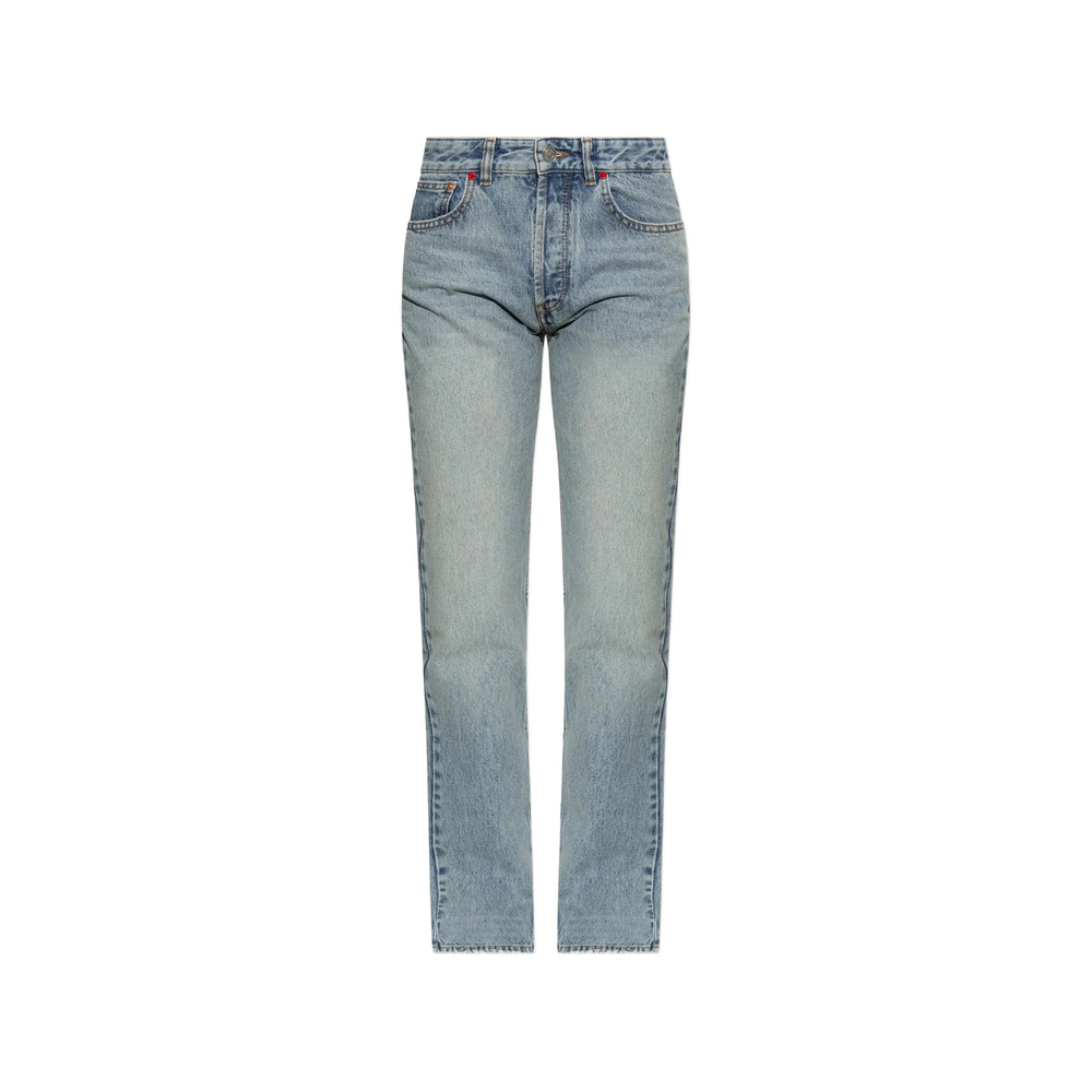 Isabel Marant Blue Denim - Straight-Leg Jeans Women ISABEL MARANT