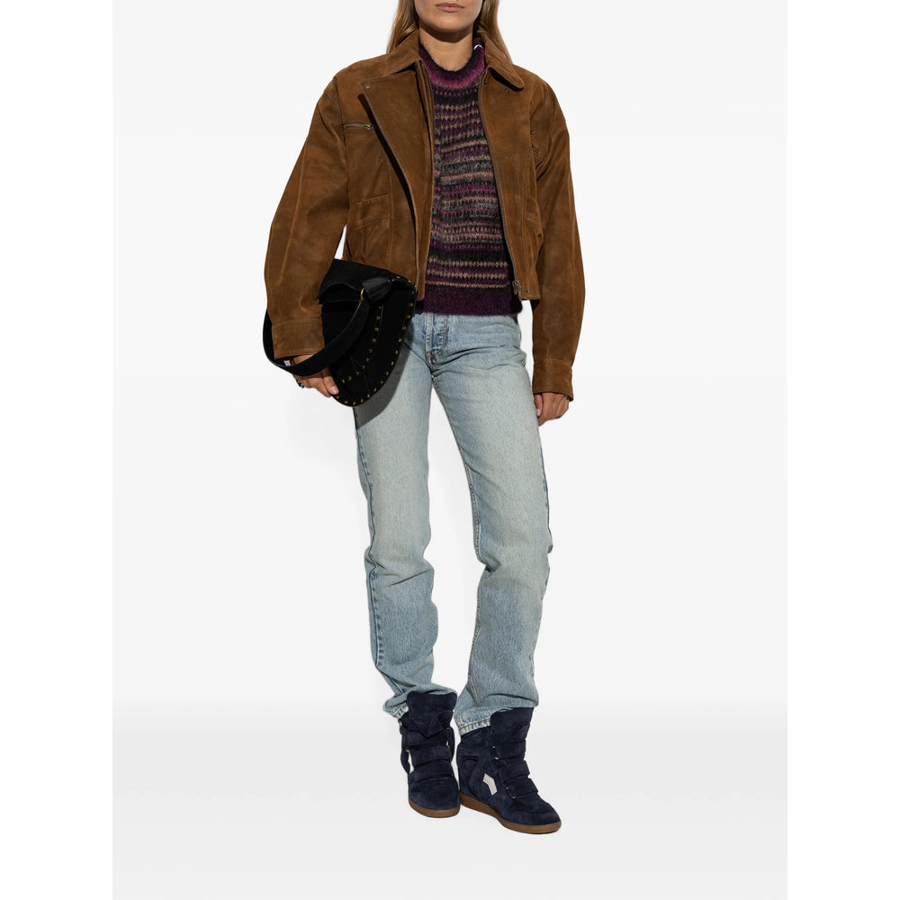 Isabel Marant Blue Denim - Straight-Leg Jeans Women ISABEL MARANT