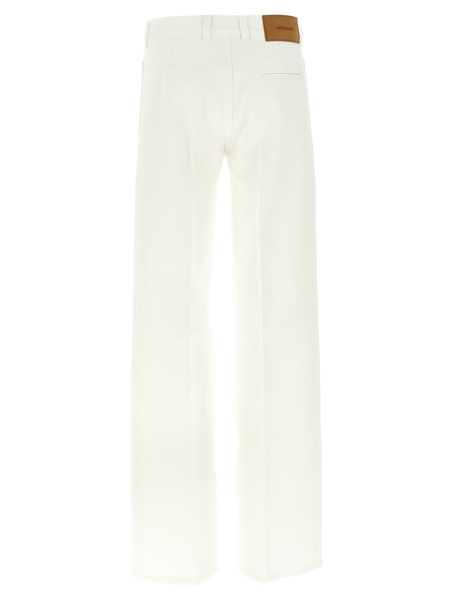Ferragamo Women Straight Jeans FERRAGAMO