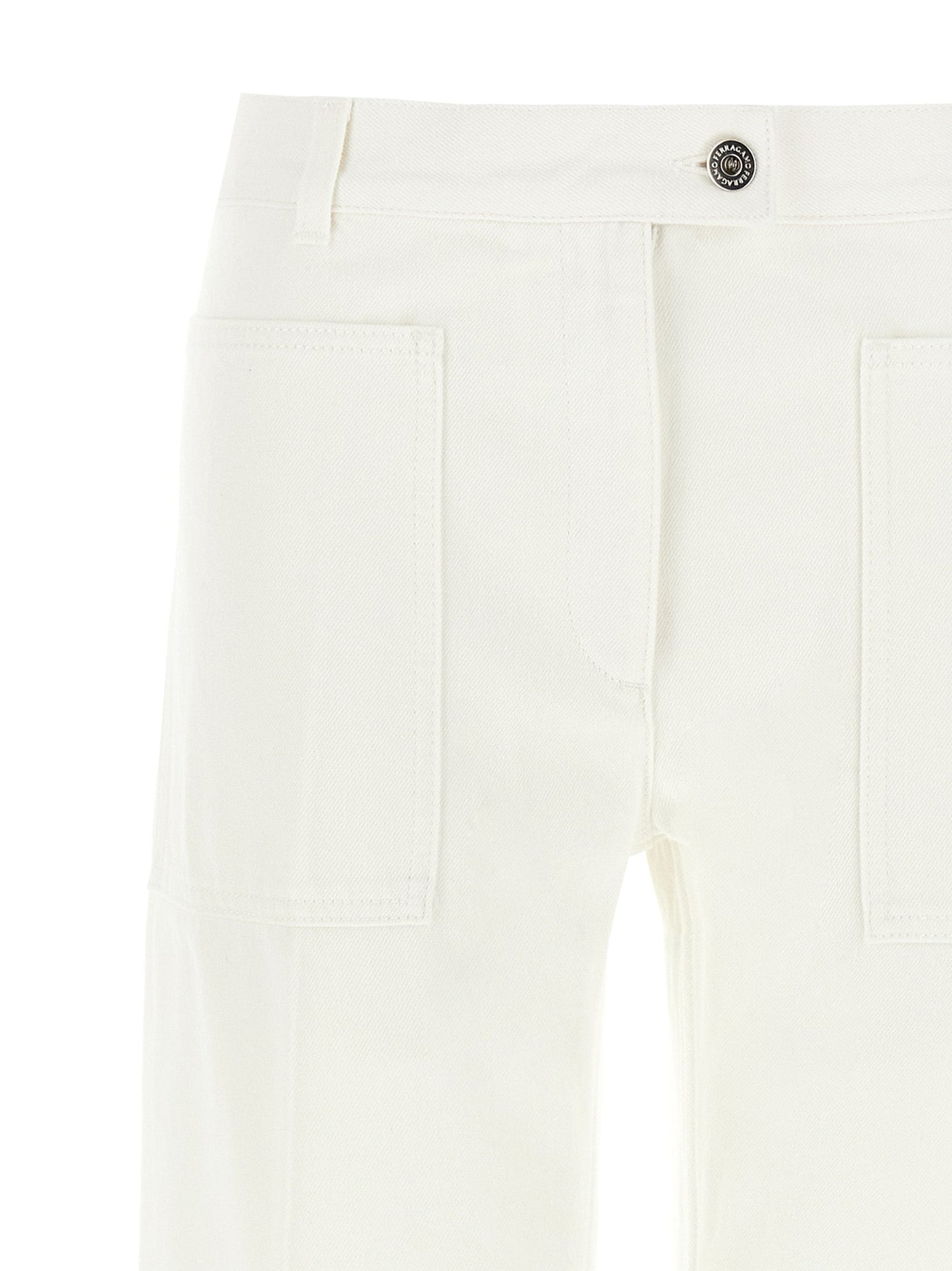 Ferragamo Women Straight Jeans FERRAGAMO