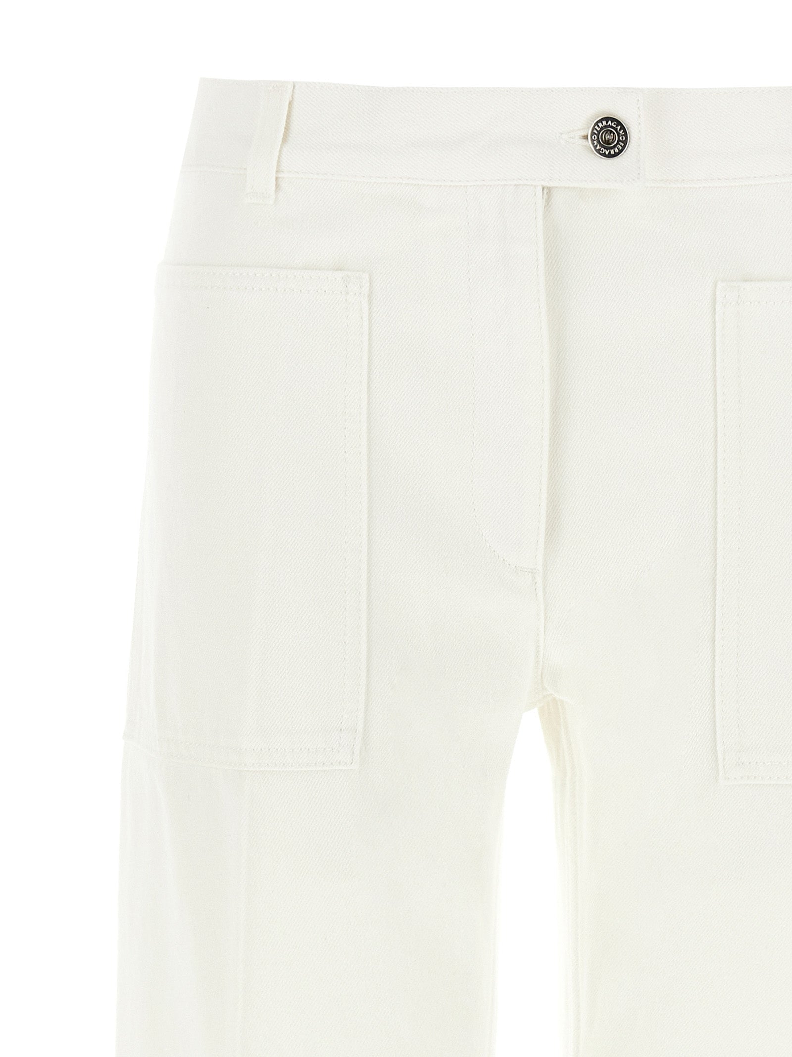 Ferragamo Women Straight Jeans FERRAGAMO