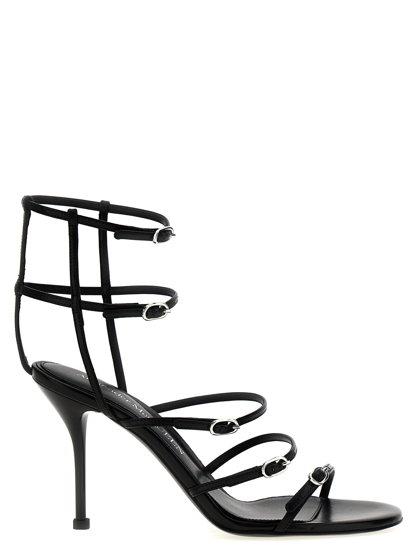 Mcqueen Women Strap Leather Sandals ALEXANDER MCQUEEN