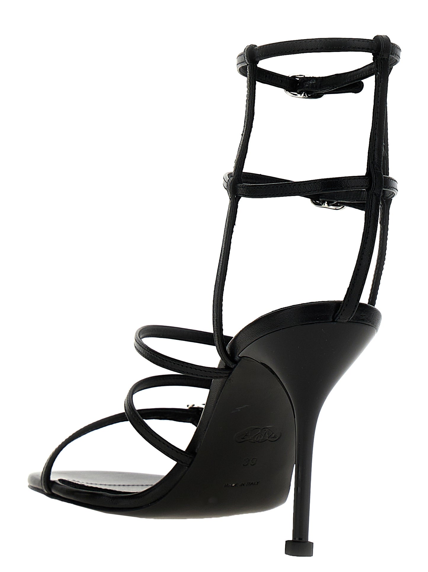 Mcqueen Women Strap Leather Sandals ALEXANDER MCQUEEN
