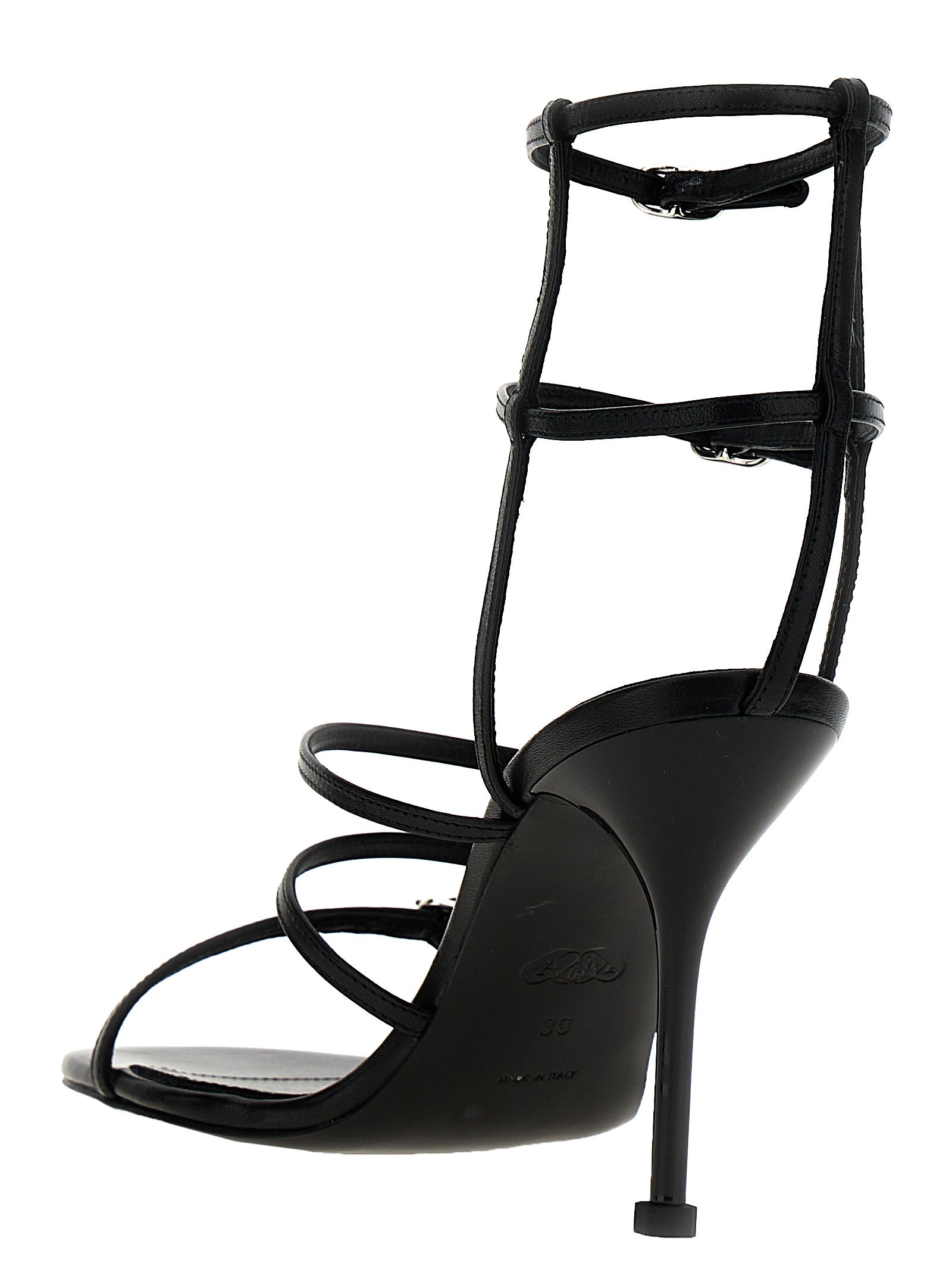 Mcqueen Women Strap Leather Sandals ALEXANDER MCQUEEN