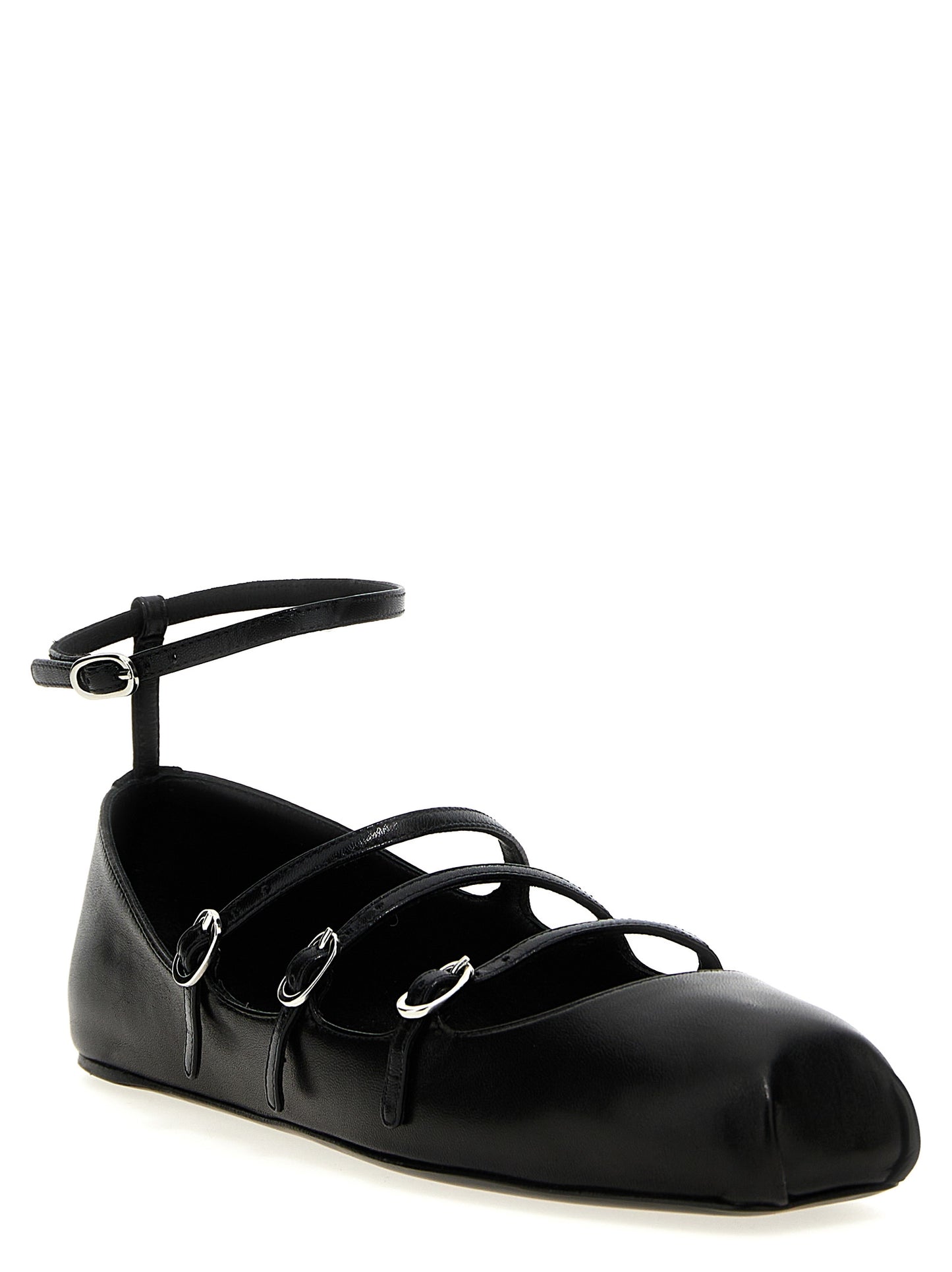 Mcqueen Women Leather Strap Ballet Flats ALEXANDER MCQUEEN