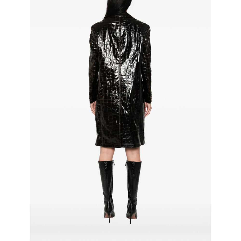 Junya Watanabe Brown Coats - Double Breasted & Peacoats Women JUNYA WATANABE