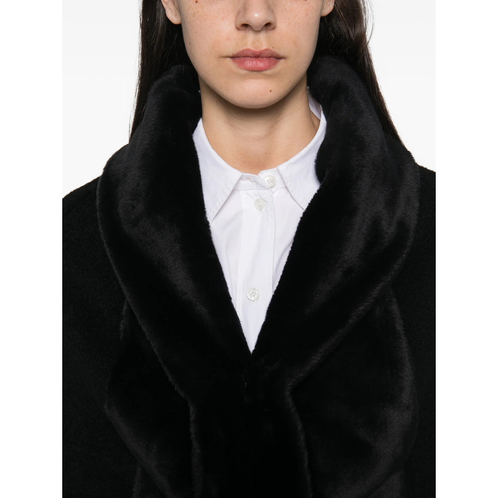 Junya Watanabe Black Jackets - Faux Fur & Shearling Jackets Women JUNYA WATANABE