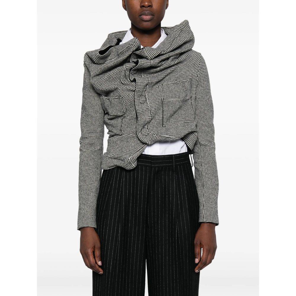 Junya Watanabe Black Jackets - Tweed Jackets Women JUNYA WATANABE