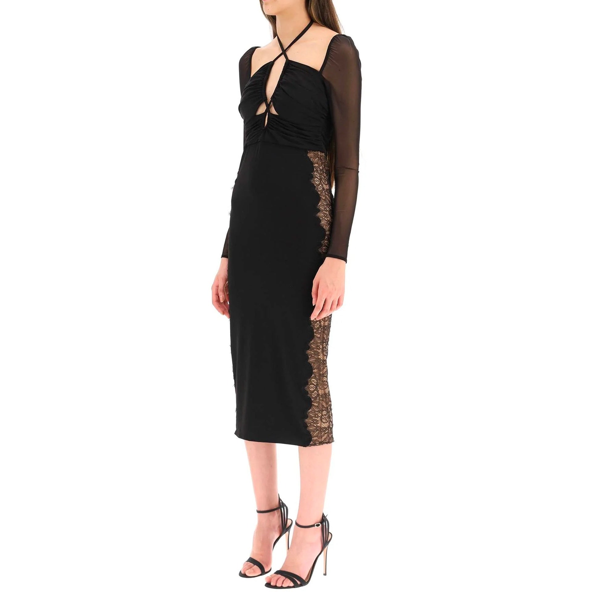 Self-Portrait Lace Trim Dress Women SELF-PORTRAIT