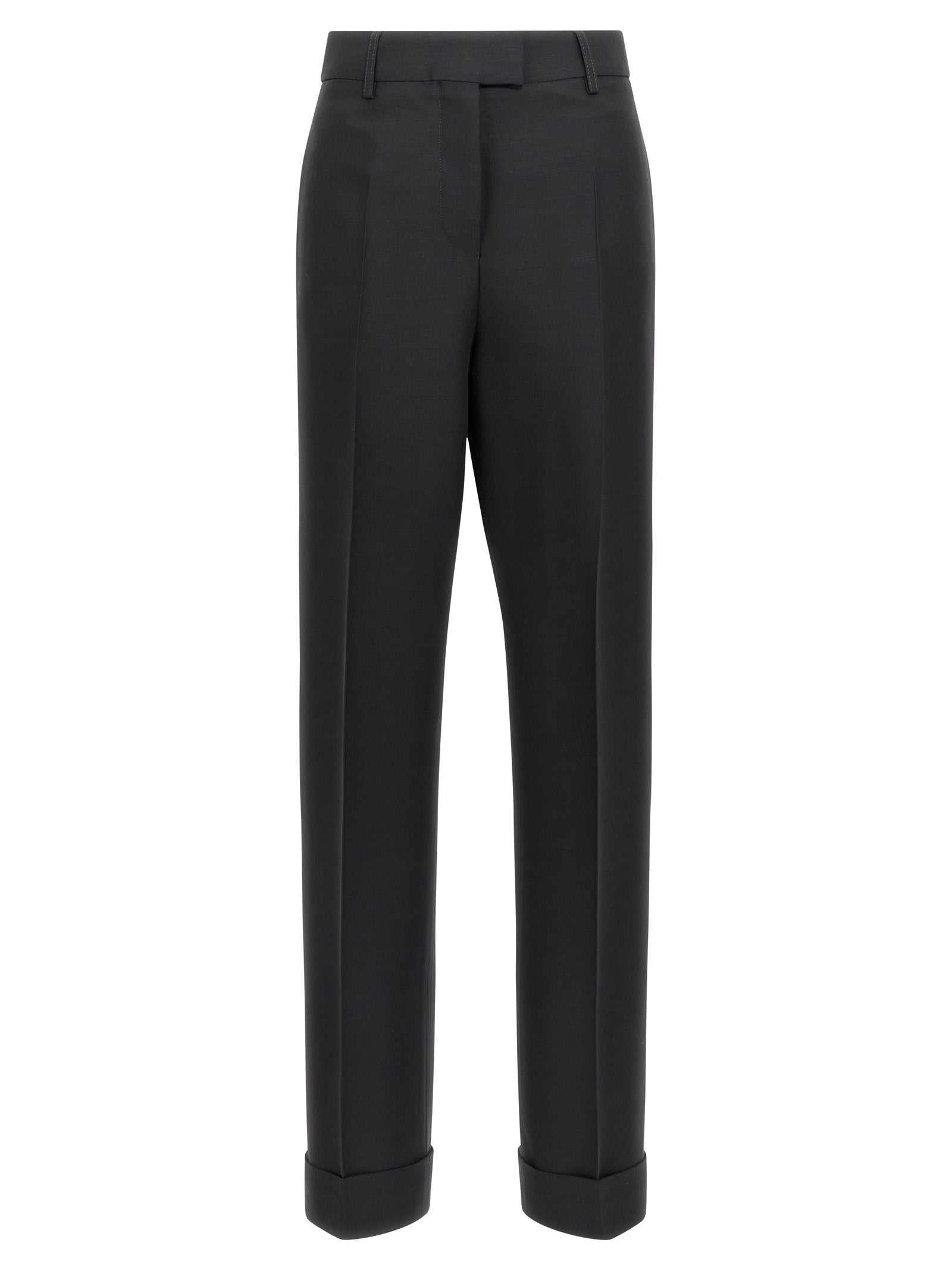 Ferragamo Women Stretched Pleated Trousers FERRAGAMO
