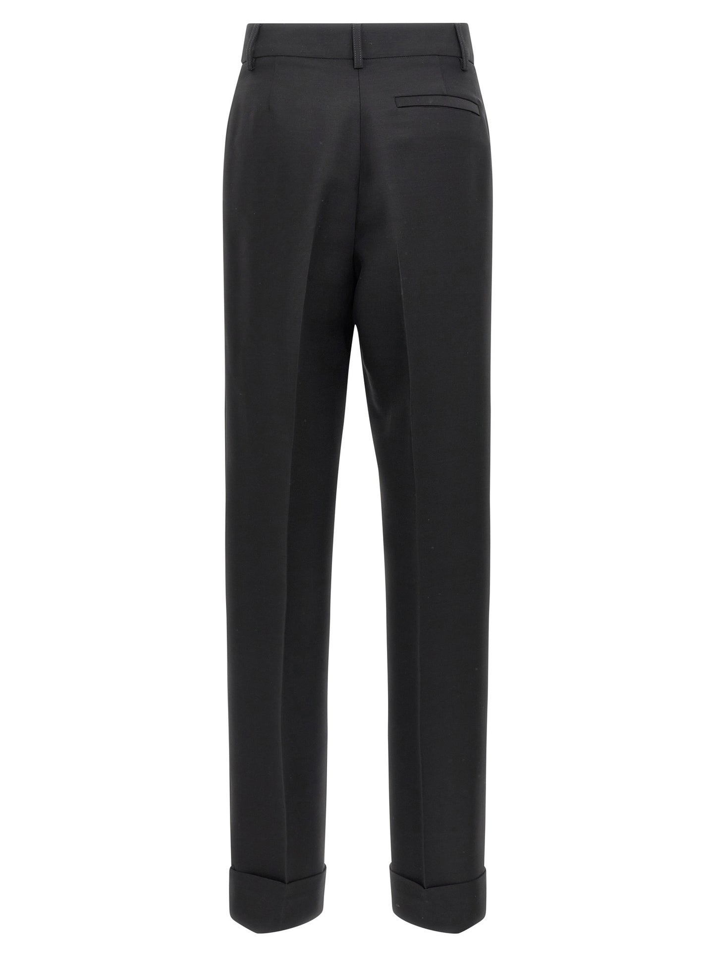 Ferragamo Women Stretched Pleated Trousers FERRAGAMO