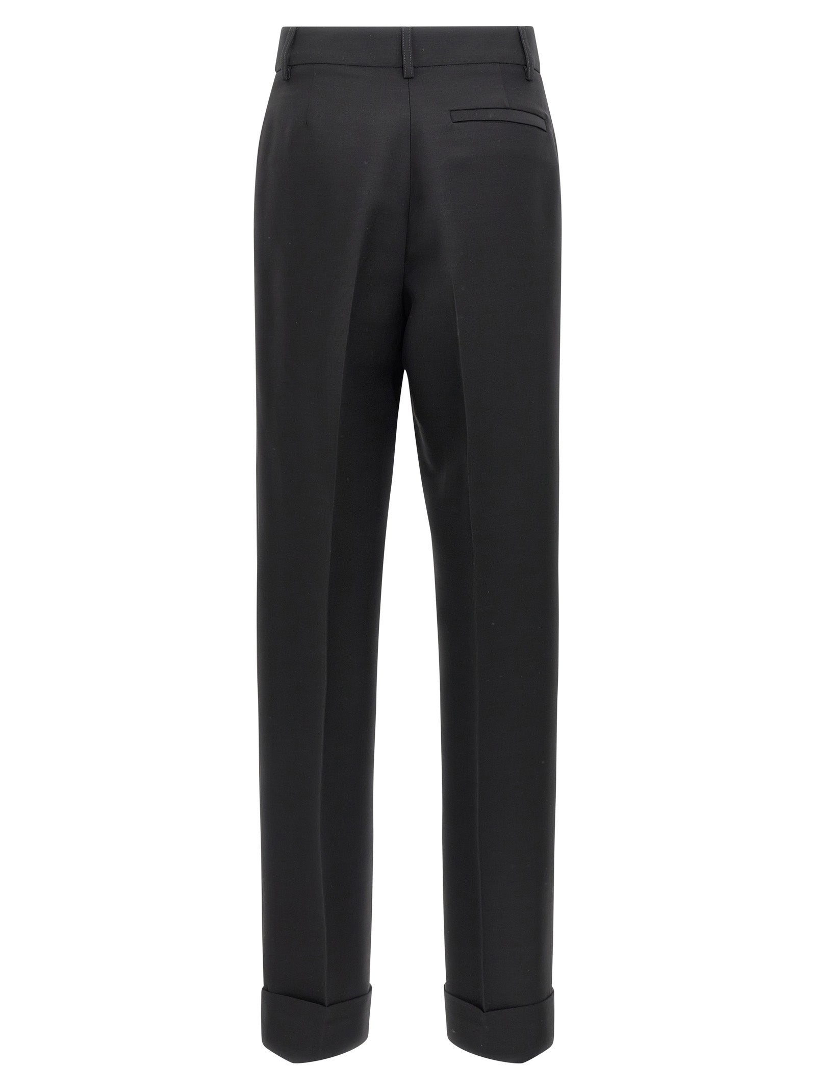 Ferragamo Women Stretched Pleated Trousers FERRAGAMO