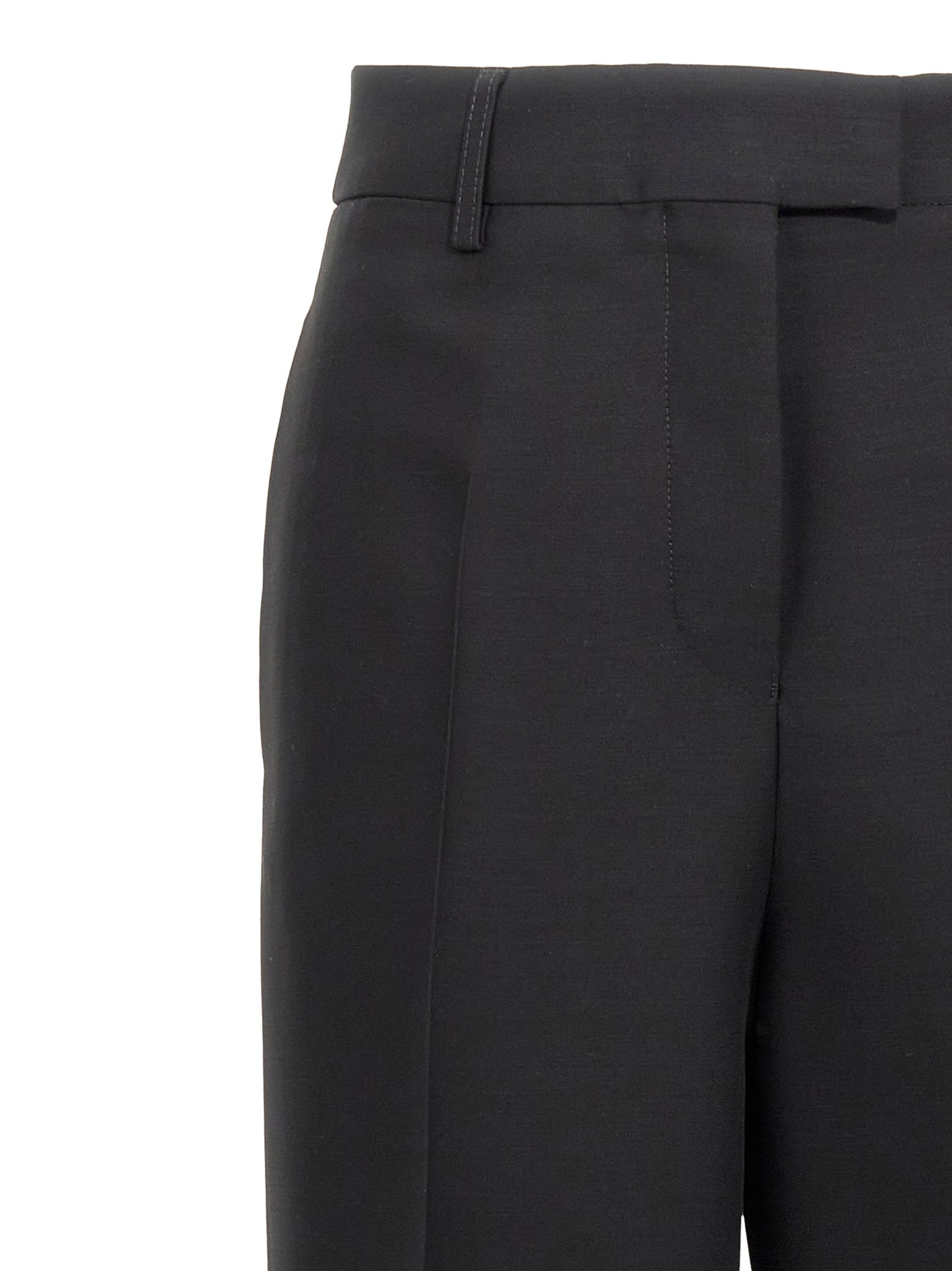 Ferragamo Women Stretched Pleated Trousers FERRAGAMO
