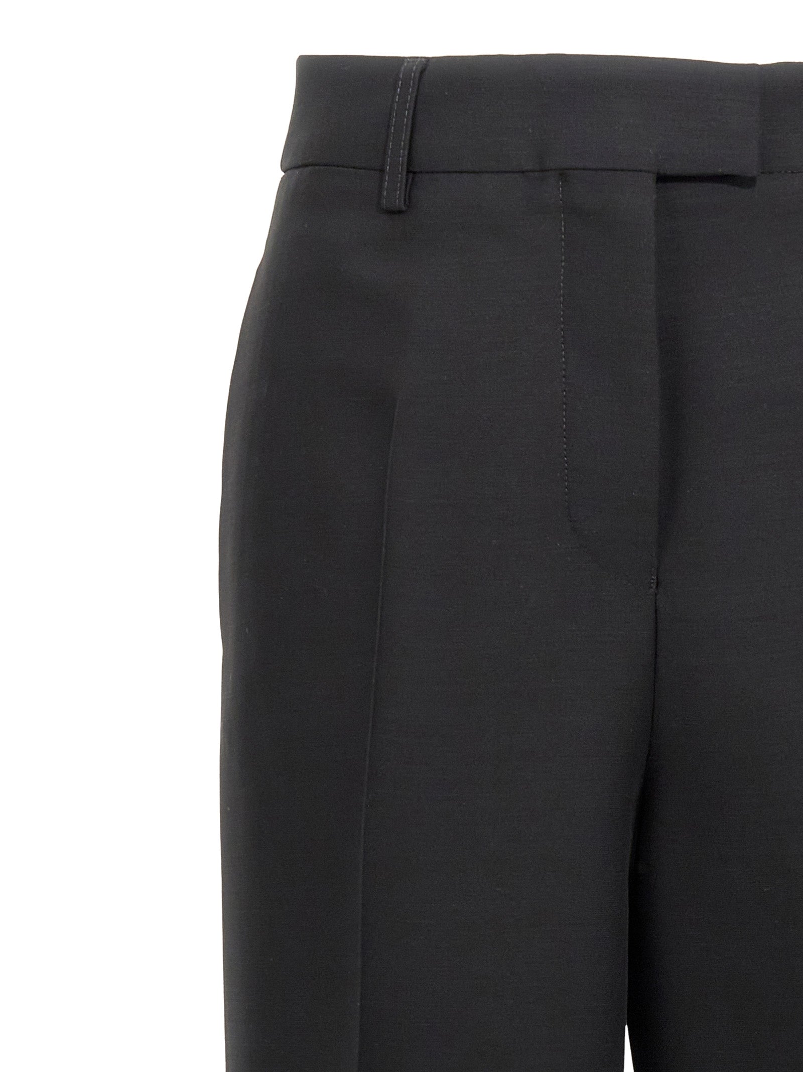 Ferragamo Women Stretched Pleated Trousers FERRAGAMO
