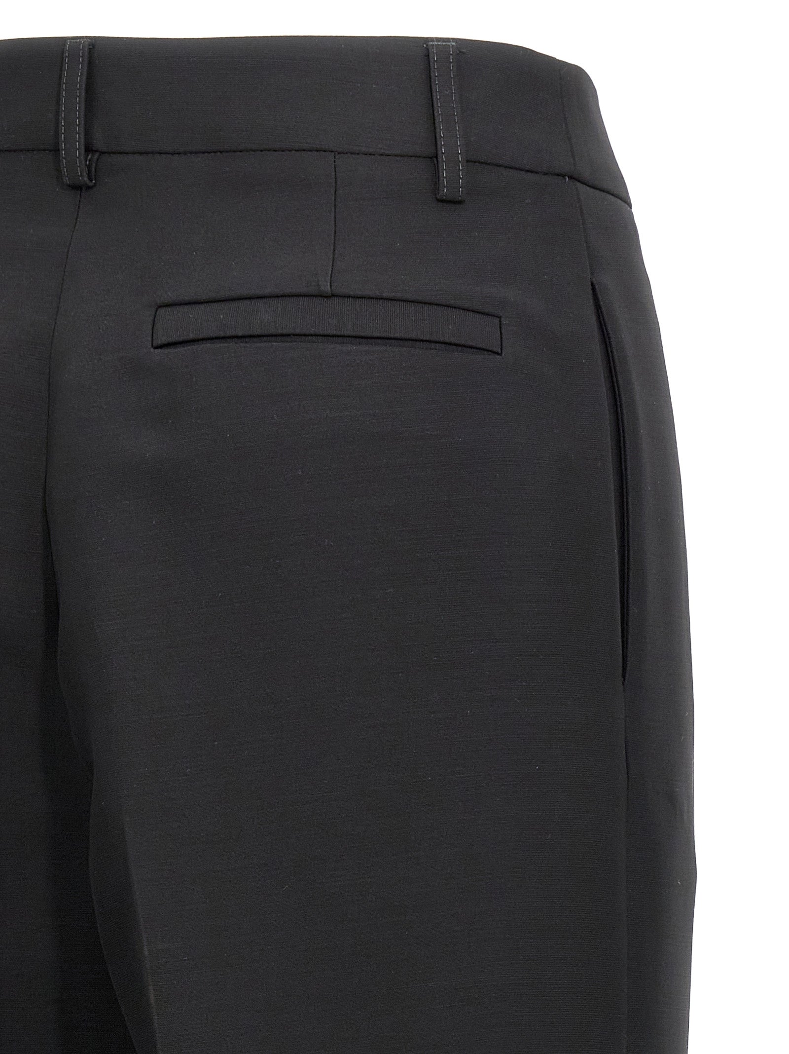 Ferragamo Women Stretched Pleated Trousers FERRAGAMO