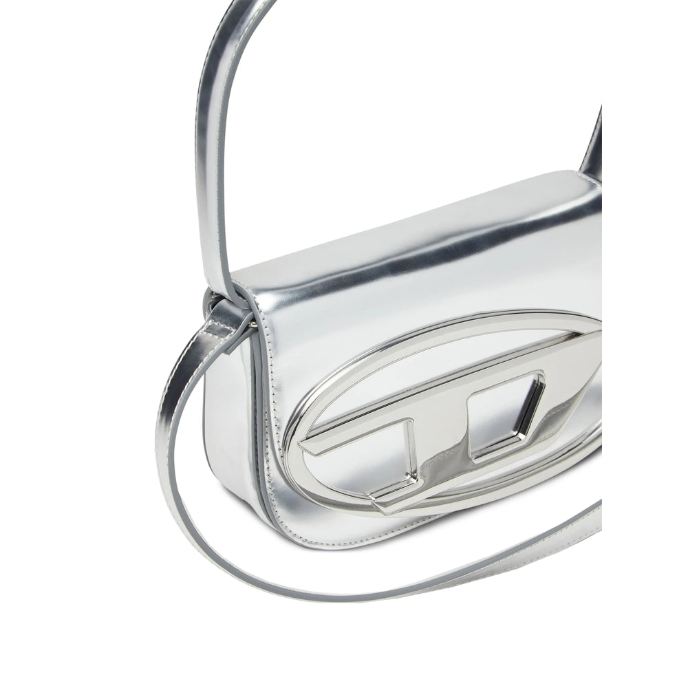 Diesel Silver Shoulder Bags Women DIESEL