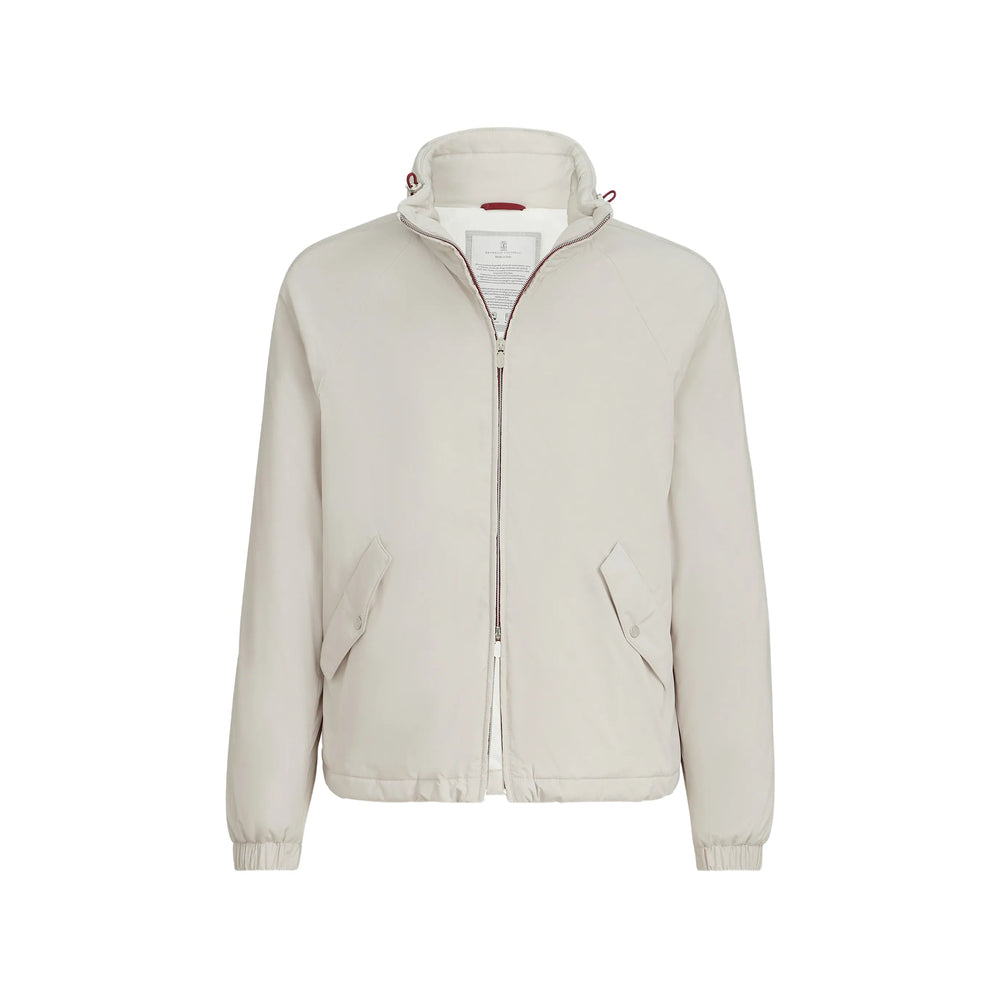 Brunello Cucinelli Neutrals Jackets - Shirt Jackets Men BRUNELLO CUCINELLI