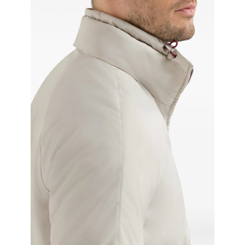 Brunello Cucinelli Neutrals Jackets - Shirt Jackets Men BRUNELLO CUCINELLI