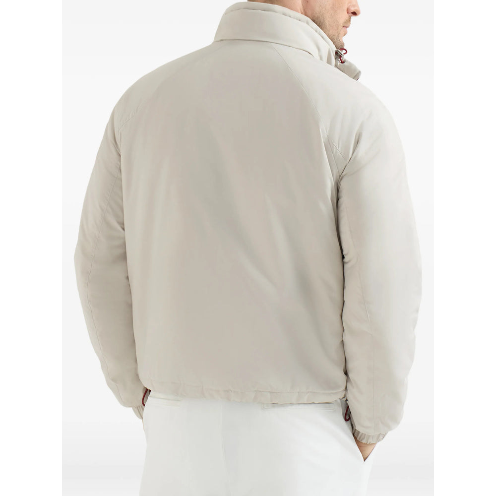 Brunello Cucinelli Neutrals Jackets - Shirt Jackets Men BRUNELLO CUCINELLI