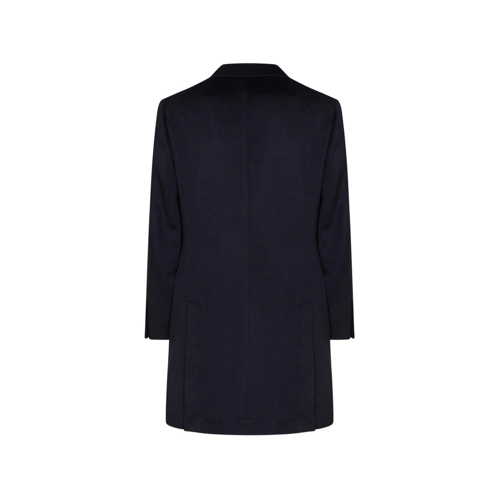 Brunello Cucinelli Blue Coats - Single Breasted Coats Men BRUNELLO CUCINELLI
