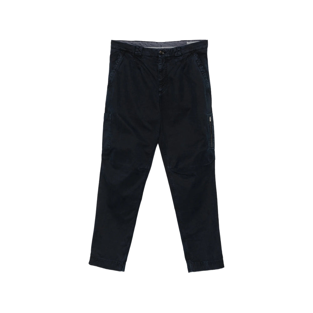 Brunello Cucinelli Blue Trousers - Regular & Straight-Leg Trousers Men BRUNELLO CUCINELLI