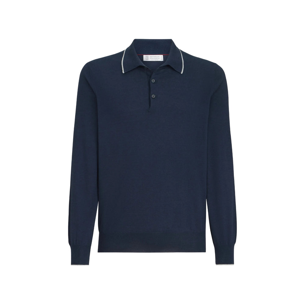 Brunello Cucinelli Blue Sweaters & Knitwear - Jumpers Men BRUNELLO CUCINELLI