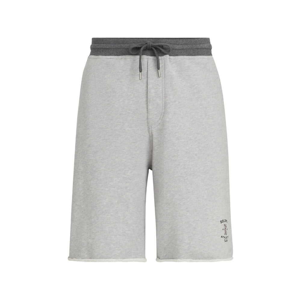 Brunello Cucinelli Grey Shorts - Track & Running Shorts Men BRUNELLO CUCINELLI