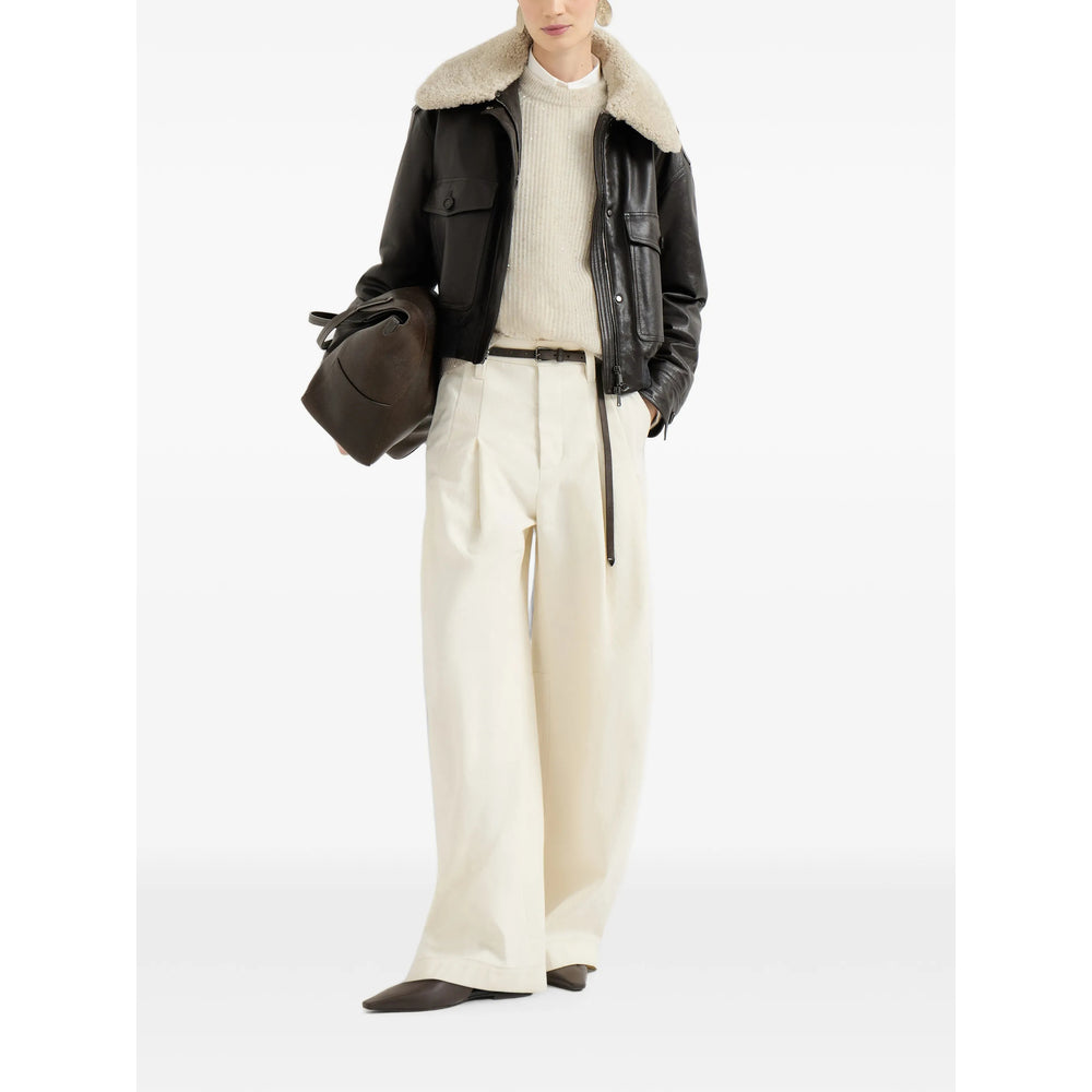 Brunello Cucinelli Neutrals Knitwear - Jumpers Women BRUNELLO CUCINELLI