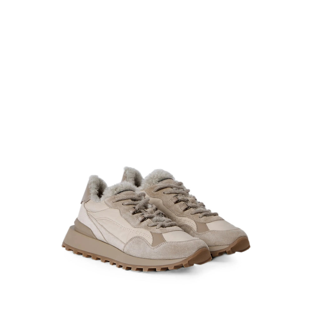 Brunello Cucinelli Neutrals Trainers Women BRUNELLO CUCINELLI