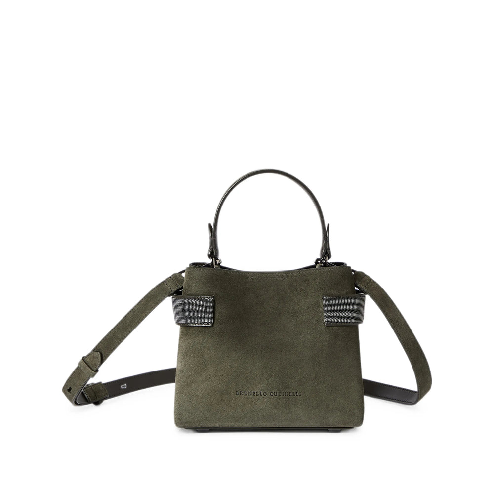 Brunello Cucinelli Green Tote Bags Women BRUNELLO CUCINELLI