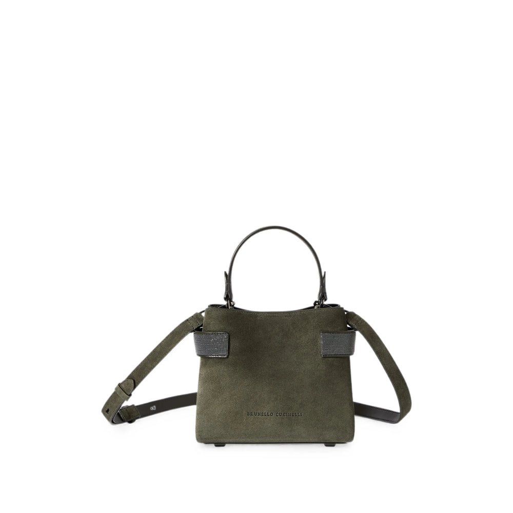 Brunello Cucinelli Green Tote Bags Women BRUNELLO CUCINELLI