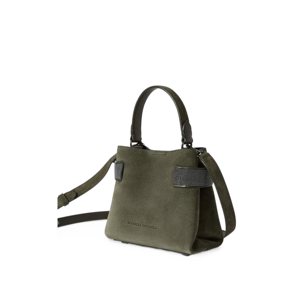 Brunello Cucinelli Green Tote Bags Women BRUNELLO CUCINELLI