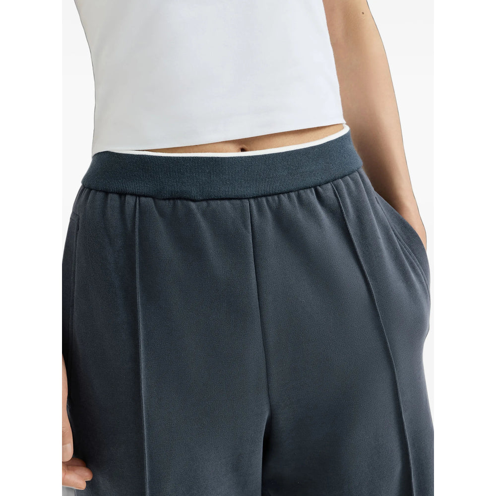 Brunello Cucinelli Blue Trousers - Track Pants Women BRUNELLO CUCINELLI